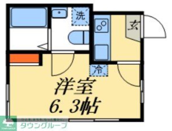 鳩ヶ谷フラッツの物件間取画像